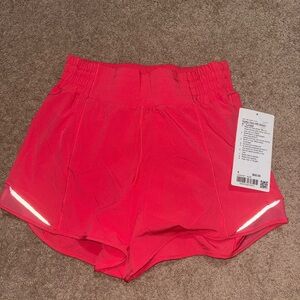 Lululemon Hotty Hot 4" Lined Running Shorts